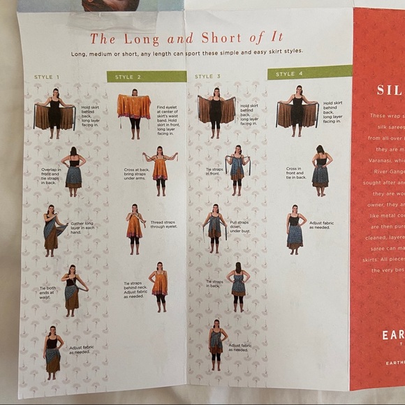 Silk Wrap Skrt - Picture 8 of 8